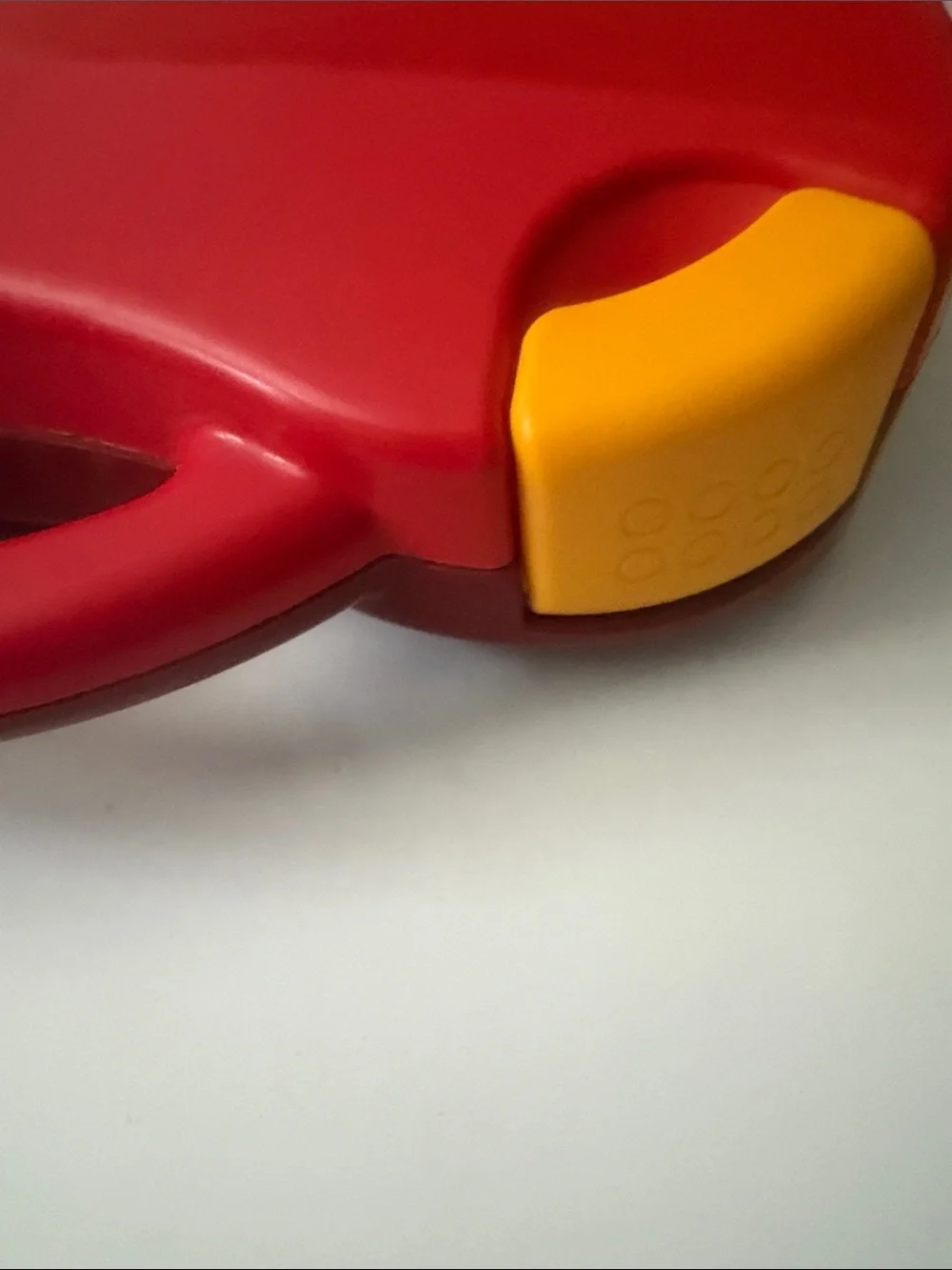 Lego Red Storage Case with Molded Logo